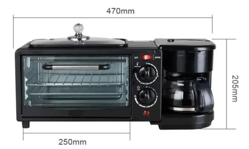 3 in 1 Breakfast Machine