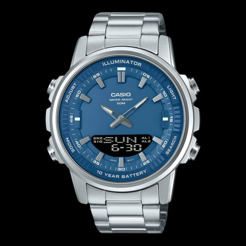 Turquoise Dial Men Watch
