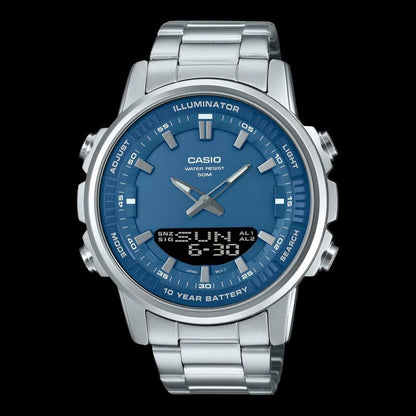 Turquoise Dial Men Watch