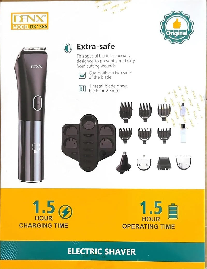 DENX Electric Shaver &amp; Grooming Kit