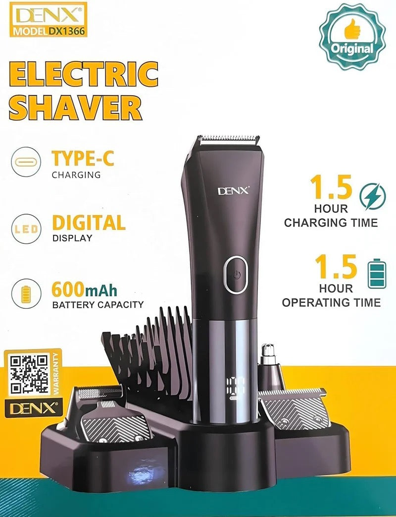 DENX Electric Shaver &amp; Grooming Kit
