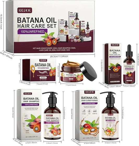 EELHOE Batana Oil Hair Care Set